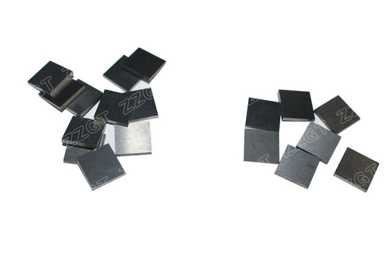 Смолотые продукты карбида вольфрама 15x15x2 придают квадратную форму паяемым вставкам